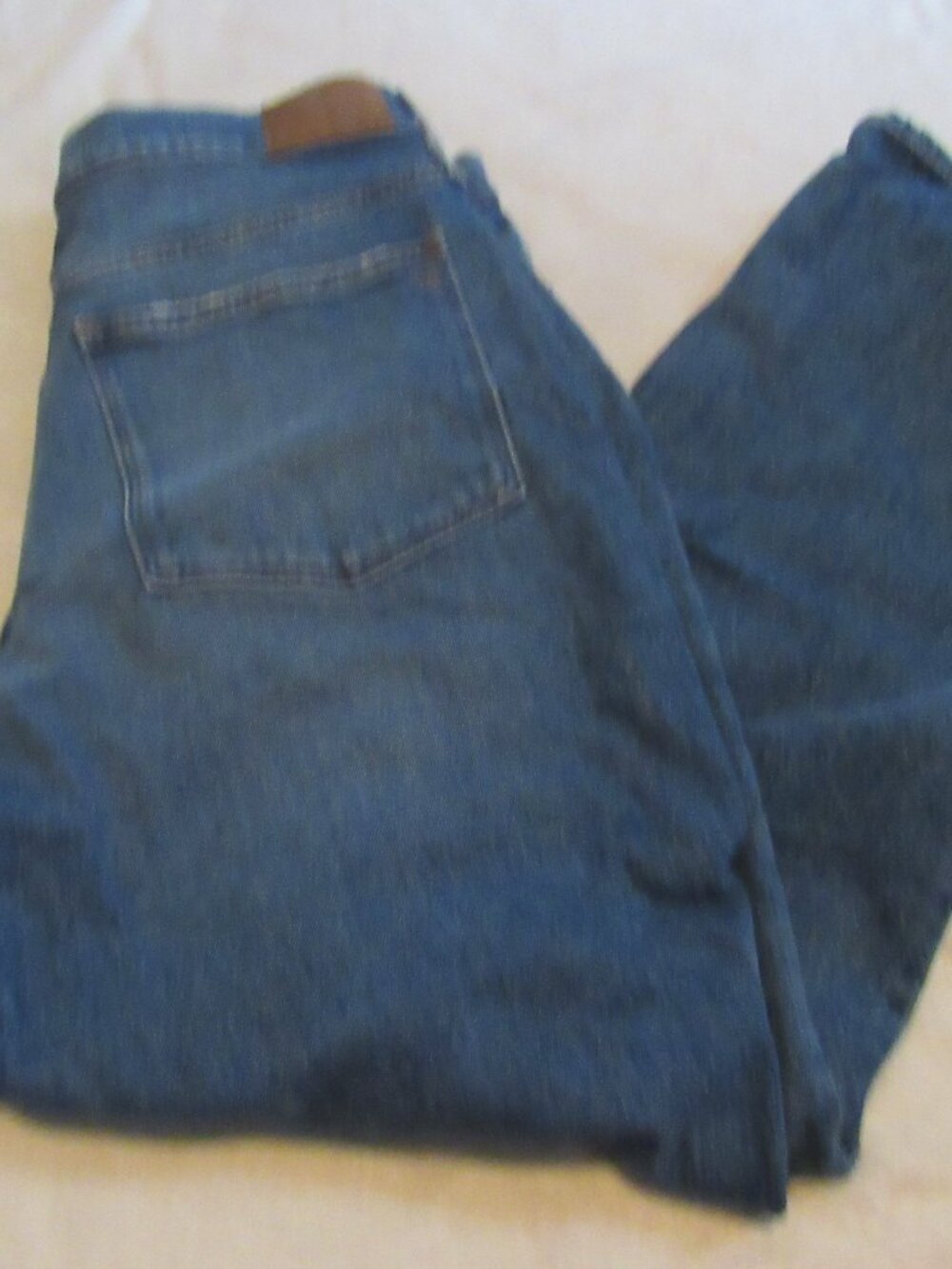 Madewell "The perfect vintage straight Jean" Size 32 waist USED